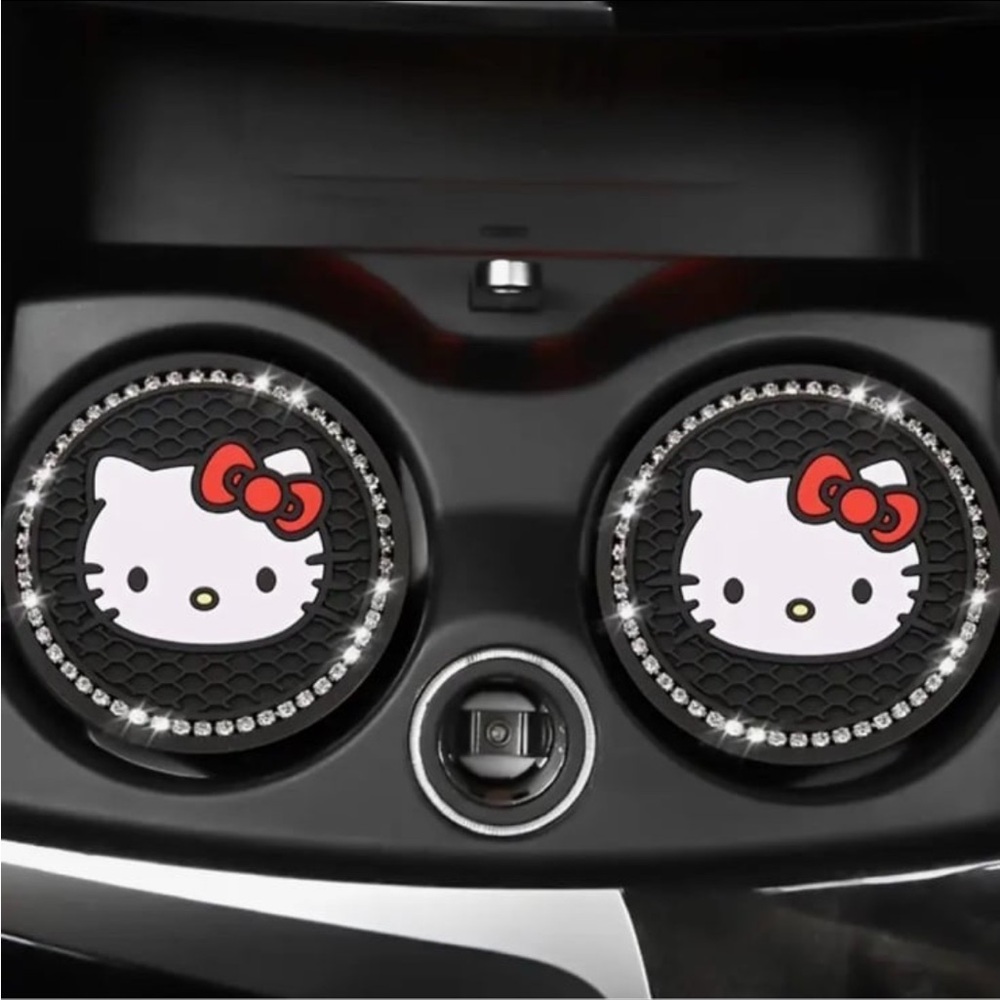 Hello Kitty Car Cupholder Inserts - Picture 2 of 3